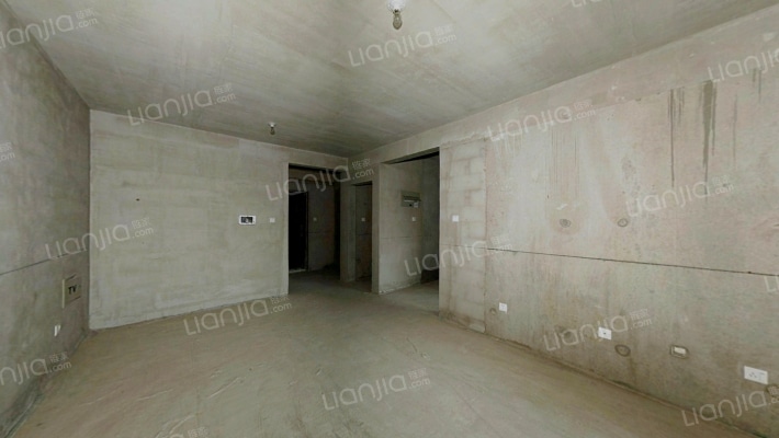 万悦城，全南两居，毛坯房，满二，采光好，前面无遮挡-客厅