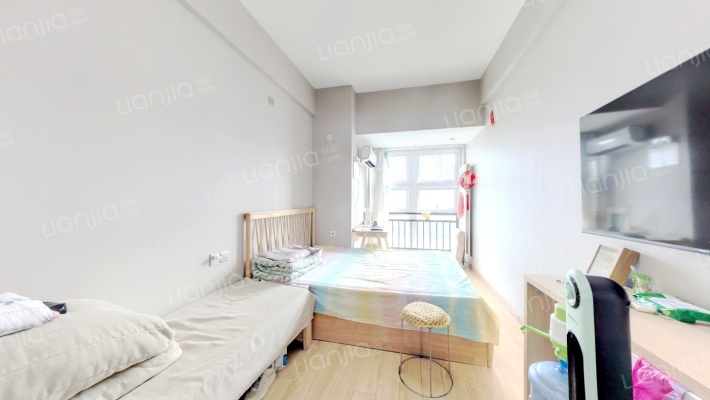 万科城际之光一居室 户型方正 全天采光-卧室