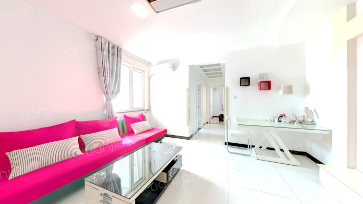 出售天保丽景双塔区朝阳户型，精致装修二居室-客厅