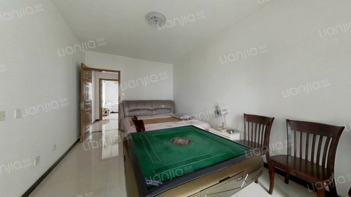 双语旁 南北通透2居 拎包入住-卧室B