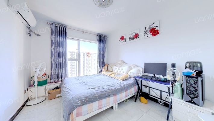 15号楼 精装修 高楼层 进门大卧室 南北通透-卧室C