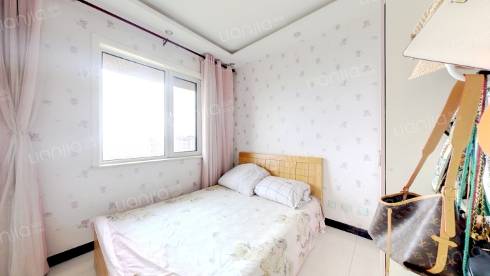 南北通透三居室带阁楼 精装 花园社区 德信公园-卧室A