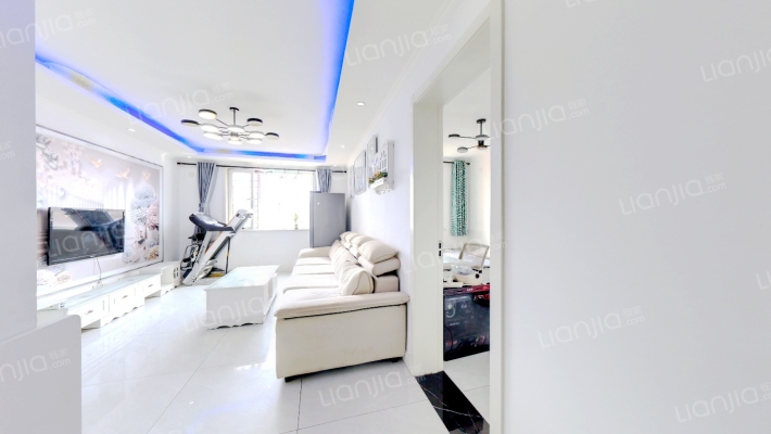 德信公园 交通方便 小区24小时安保 中高喽层采光好-客厅