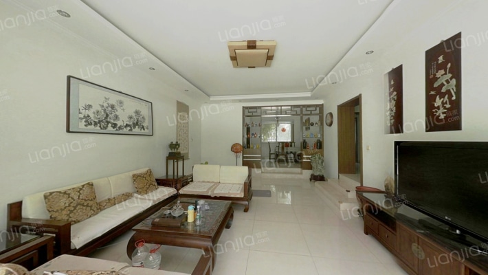 长空路 祥和园别墅区 独栋别墅 带200平院 满院果树-客厅B