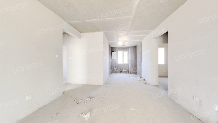 大社区托斯卡纳花园式南北通透小三居-客厅