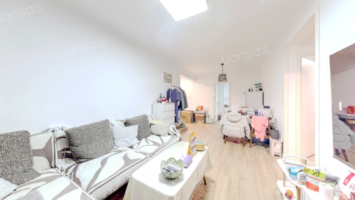 翡翠滨江精装两居，业主诚心出售-客厅