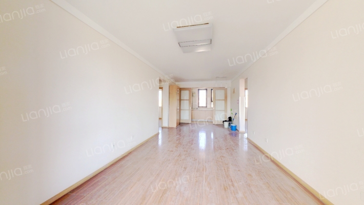 鸿坤理想湾精装南北三居室，房本满二税低，随时看房-客厅