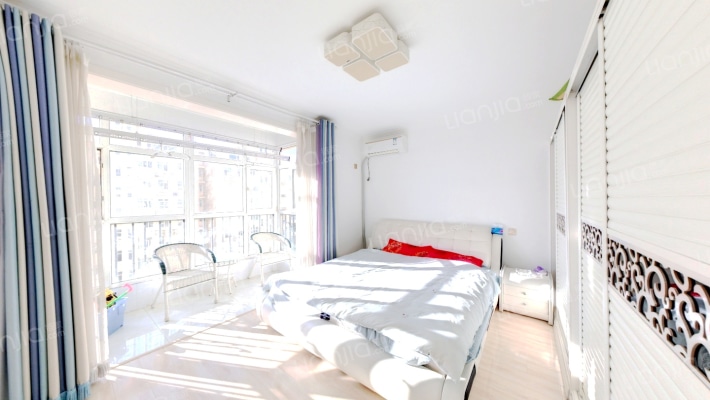 凯旋门满五唯一精装三居室婚房未住中间楼层无遮挡-卧室A