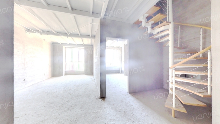 人车分流小区，复试格局，理想装修结合自由发挥-客厅