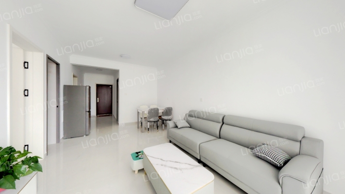 出售 联合七号院南向两居  精装修未住 采光好-客厅