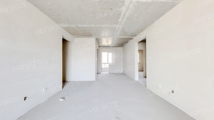 南北通透大三居双卫，采光无遮挡 人车分流-客厅