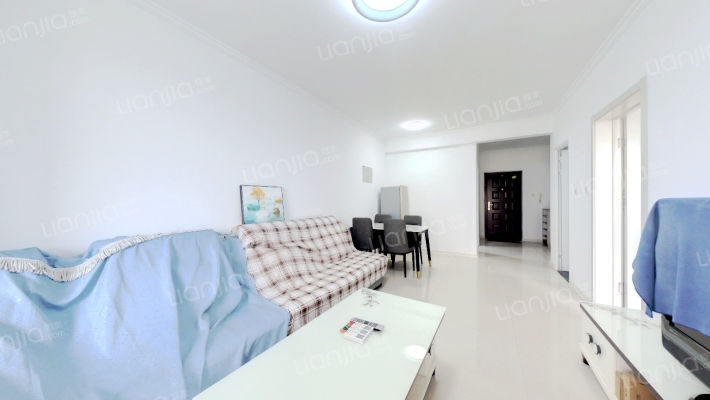 牛津花园全南两居室带装修家具家电业主不带走-客厅