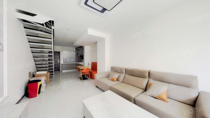 南北向的户型，采光好，户型好，视野好-客厅