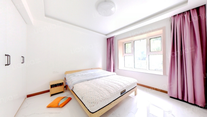 高铁新干线洋房一层带前后花园精装未住，业主靠谱！-卧室B