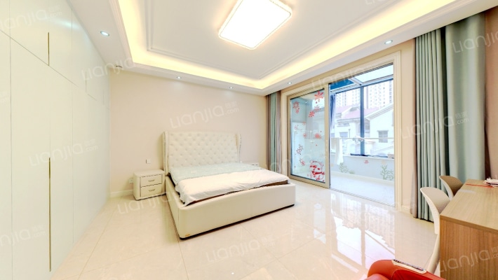 涿州高档的别墅社区，别墅上叠，带阁楼，带露台，-卧室B