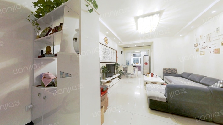 高新区 德信公园 房本满二年 自住标准装修-客厅