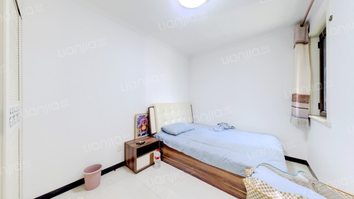 鸿坤理想湾全阳三居室，采光视野好，楼栋位置好-卧室A