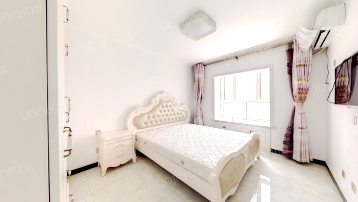 全阳两居室，视野宽阔，配套齐全，精装拎包入住-卧室B