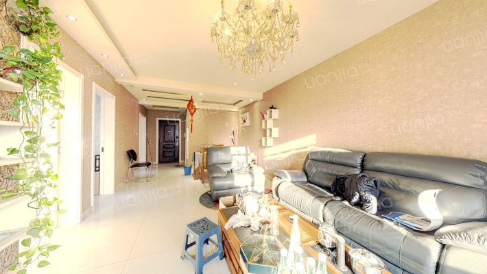 三义双塔片区，精装自住，天筑逸城南院范阳路沿线-客厅