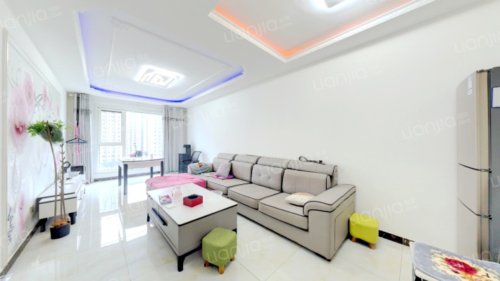 狮子城，朝阳两居，房本满，，，，-客厅