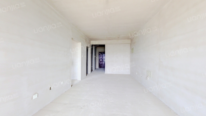 牛津花园 全阳两居 毛坯随意装修 看房有钥匙-客厅