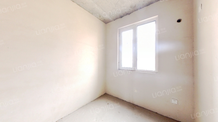 南北通透三居 高楼层 楼前无遮挡 采光好 毛坯-卧室A