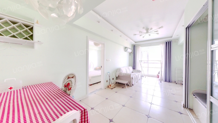 精装两居 建设路繁华地段 房本满无贷款-客厅