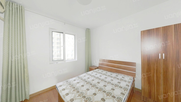 【天地新城】南北通透户型一梯两户 中间楼层，采光好-卧室B