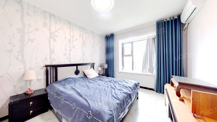 鸿坤小洋房   南北通透三居    精装修   满二年-卧室C