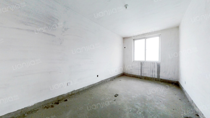 德信公园旁 南北通透大三居 非顶层 毛坯随意装修-卧室C