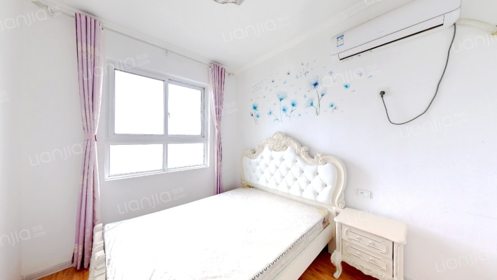 明珠港湾 三室两厅一厨一卫 户型方正 环境优美-卧室C