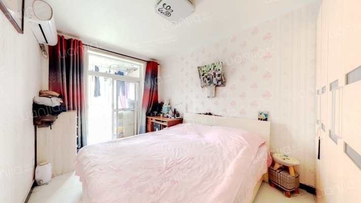 德信公园旁 名流枫景南北通透大两居 精装修拎包入住-卧室A