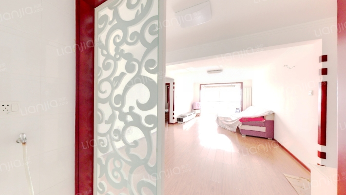 涿州开发区平安D区南北三居室房本满二精装诚意出售-客厅