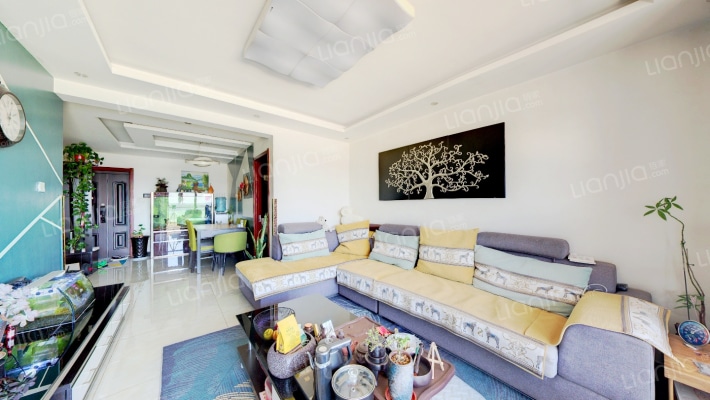 开发区君临天下御景园 全南两居室-客厅