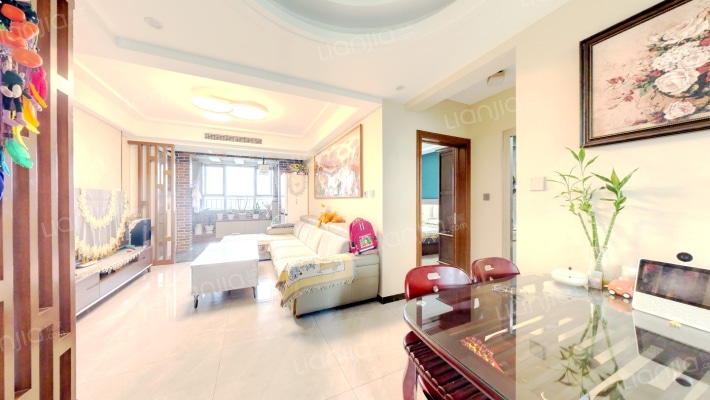 鹏渤印象城牛津花园 3室1厅 南 北-客厅