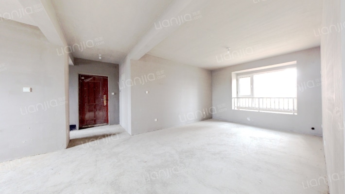 全明3室2卫 户型好 采光好 毛坯任意装修-客厅