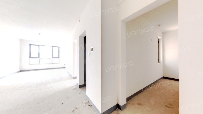 鸿坤理想湾 三居室 环境好 采光好 户型方正-客厅