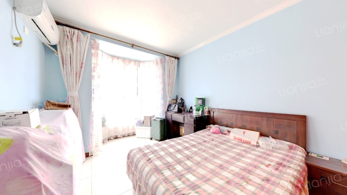 德信公园旁 方正三居室 精装修 拎包入住-卧室B