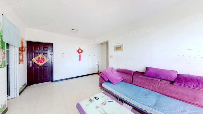 70年产权可操作 精装，看房方便税费少-客厅