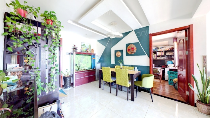 开发区君临天下御景园 全南两居室-餐厅