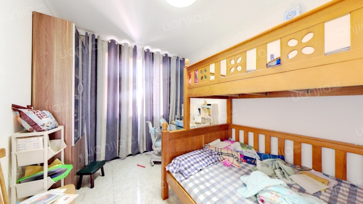 精装三居南北通透，拎包入住，诚意出售，价格可议-卧室B