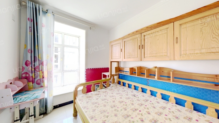 涿州市区 凯旋门 大社区 好楼层 卧室带弧形窗-卧室B