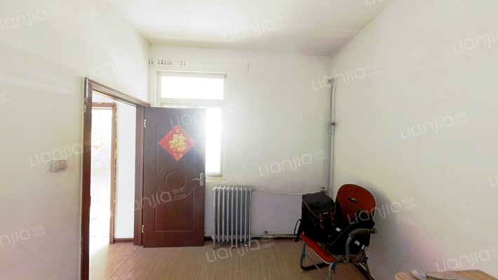 房本满5不唯一，经典2居室，集中供暖。-卧室B