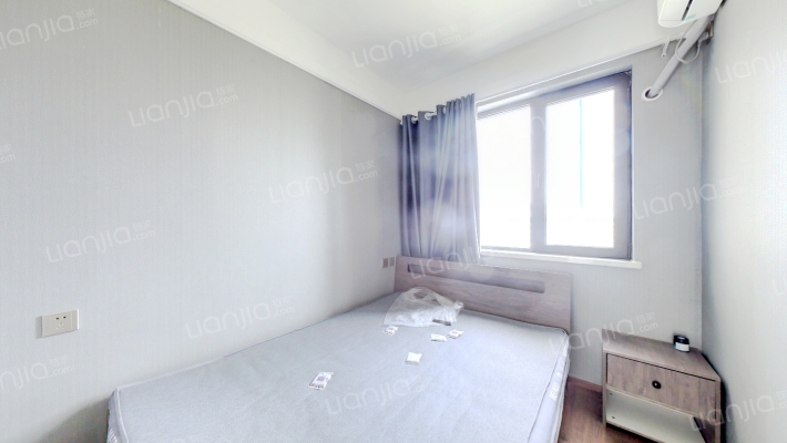 此房一梯两户，南北通透，中高楼层全天采光无遮挡-卧室C