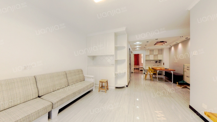 凯旋门精装三居，本满五年，税费低。-客厅