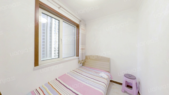 此房南北通透 精装自住标准 精心设计 家电家具可带-卧室B