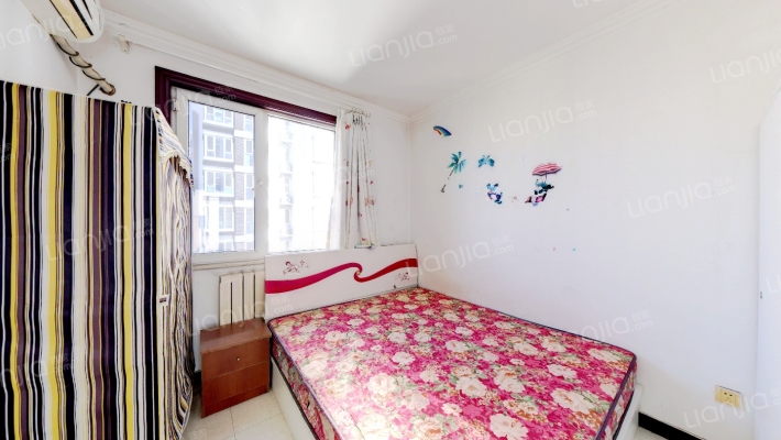 此房满五 南南北通透两居室 带装修 采光好-卧室B