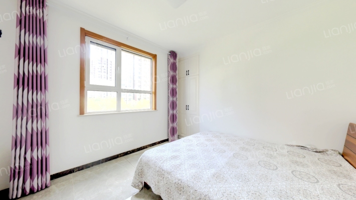 南北通透，三居室，简单装修，，-卧室B