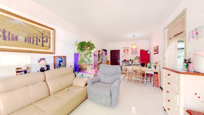 翔天万和城 2室1厅 南-客厅