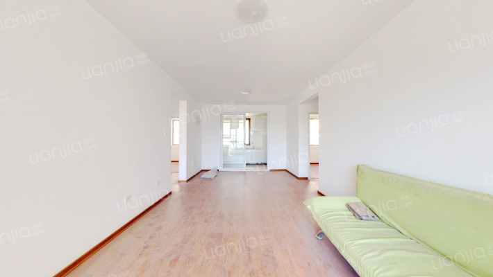 鸿坤理想湾 ，南北通透全明格局，采光好 户型方正-客厅